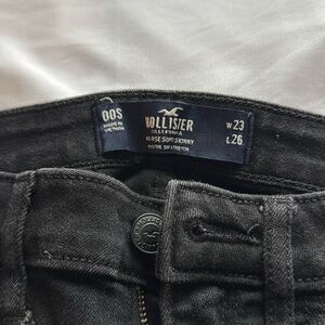 hollister black skinny jeans
